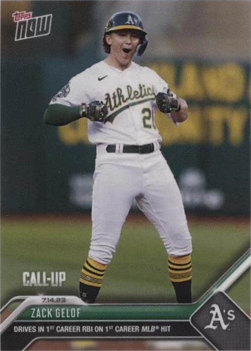2023 Topps Now - Zack Gelof #568