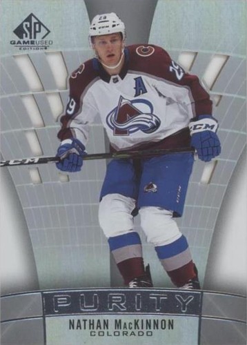 2021-22 Upper Deck SP Game Used - Nathan MacKinnon #P-10