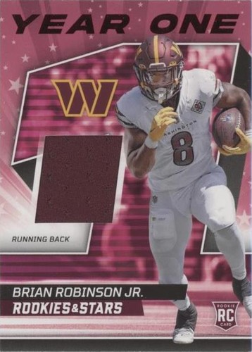 2022 Panini Rookies & Stars Brian Robinson Jr. #YO-BR
