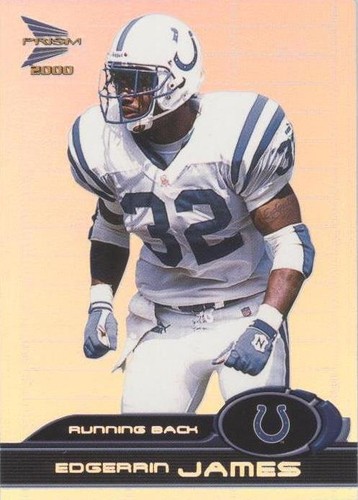 2000 Prism Prospects Edgerrin James #38