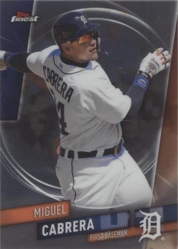 2019 Topps Finest - Miguel Cabrera #14