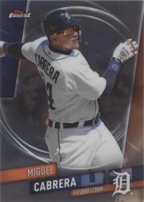 2019 Topps Finest - Miguel Cabrera #14