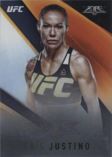 2017 Topps Chrome UFC - Cris Justino #UF-CJ