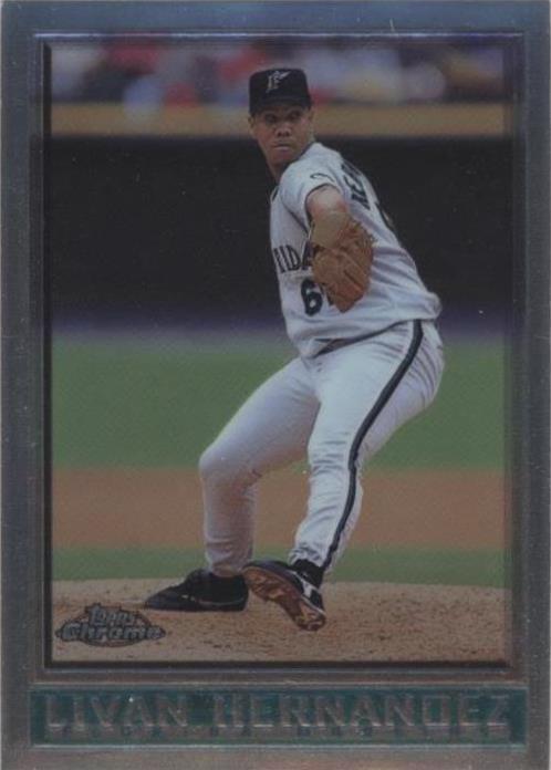 Topps Chrome 1998 - Livan Hernandez #433