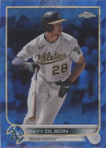 2022 Topps Chrome Sapphire Edition - Matt Olson #149
