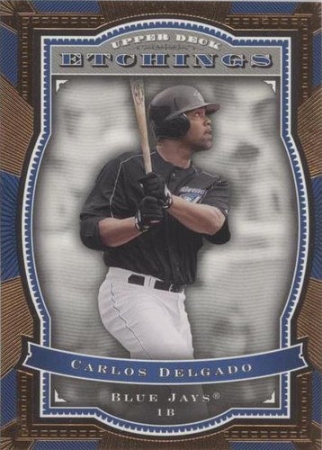 2004 Upper Deck Etchings - Carlos Delgado #30