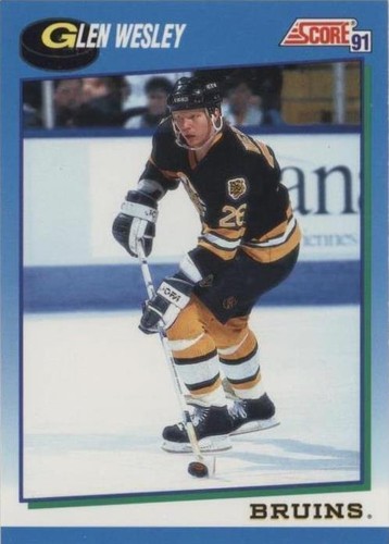 1991-92 Score Canadian - Glen Wesley #493