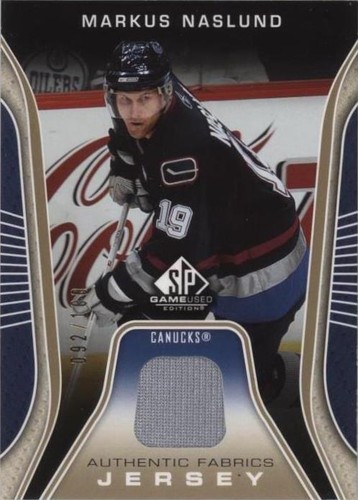 2006-07 SP Game Used Edition - Markus Naslund #AF-MN