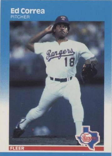 1987 Fleer - Ed Correa #122