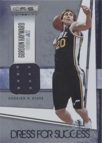 2010-11 Panini Rookies & Stars Longevity - Gordon Hayward #14