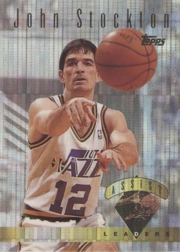 1995-96 Topps - John Stockton #16