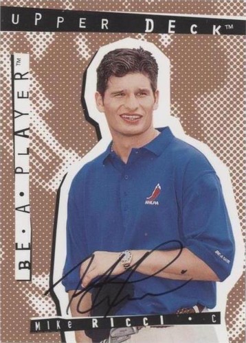 1994-95 Upper Deck Be a Player - Mike Ricci #37