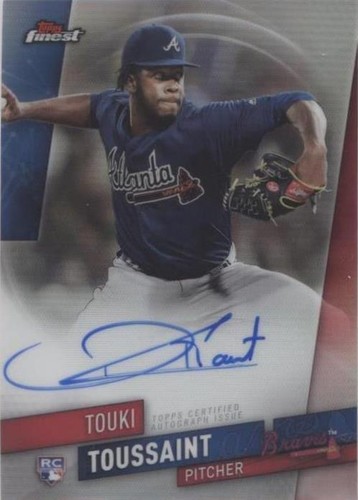 2019 Topps Finest - Touki Toussaint #FA-TT