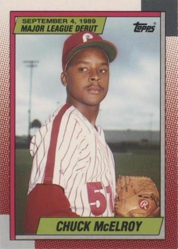 1989-90 Topps Major League Debut 1989 - Chuck McElroy #79