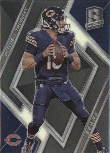 2018 Panini Spectra Mitchell Trubisky #8