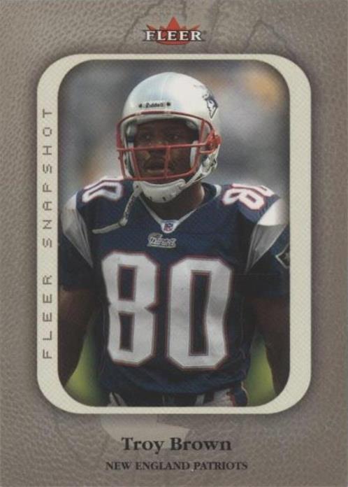 2003 Fleer Snapshot Troy Brown #22