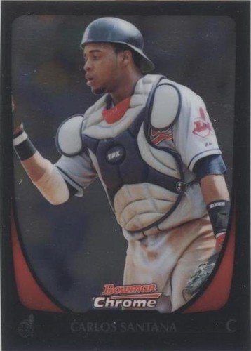 2011 Bowman Chrome - Carlos Santana #6