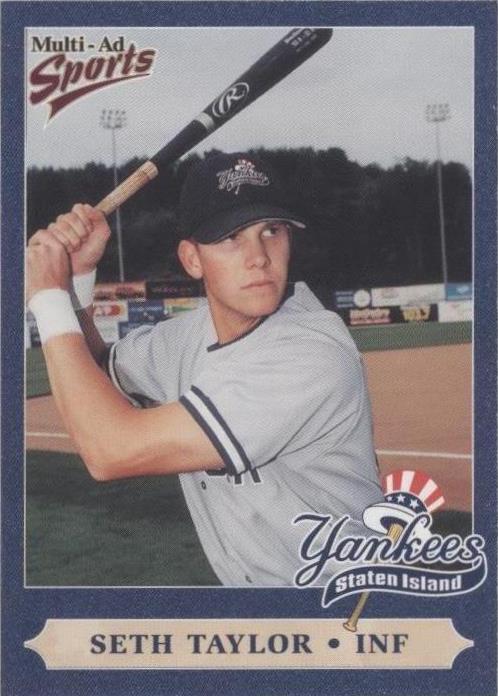1999 Multi-Ad Sports Staten Island Yankees - Seth Taylor #26