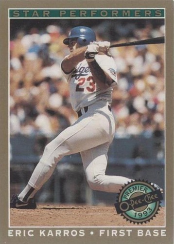 1993 O-Pee-Chee Premier - Eric Karros #8