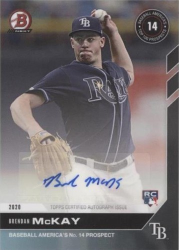 2020 Bowman Next Topps Now Baseball America's Top 100 Prospects - Brendan McKay #T47A