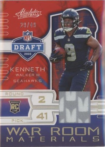 2022 Panini Absolute Kenneth Walker III #18