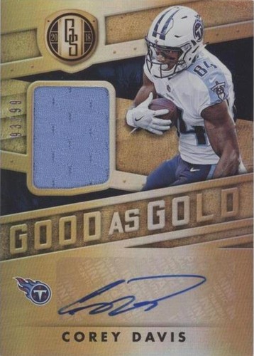 2018 Panini Gold Standard Corey Davis #GO-CD