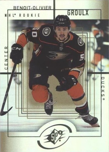 2021-22 Upper Deck Extended Series - Benoit-Olivier Groulx #SPX-49