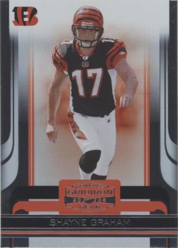 2006 Donruss Gridiron Gear Shayne Graham #20