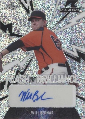 2021 Leaf Flash - Will Bednar #FB-WB1