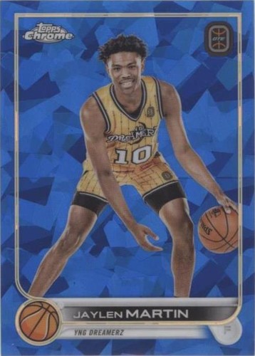 2022-23 Topps Chrome OTE Overtime Elite Sapphire Edition - Jaylen Martin #91
