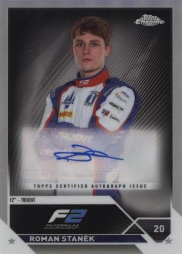 2023 Topps Chrome Formula 1 - Roman Stanek #CAC-RS