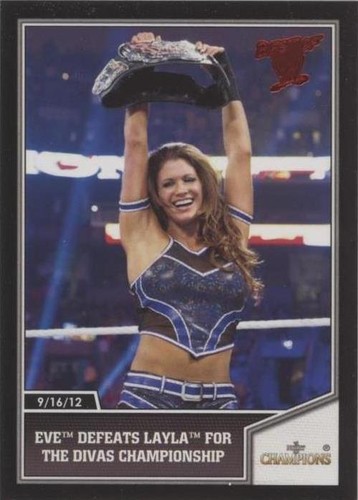 2013 Topps Best of WWE - Eve Torres #50
