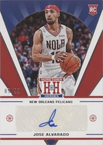 2021-22 Panini Chronicles - Jose Alvarado #HHR-JAL