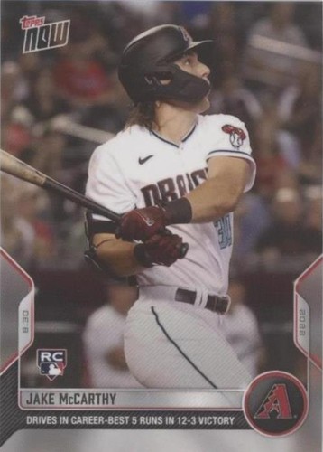 2022 Topps Now - Jake McCarthy #811
