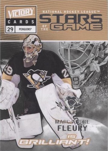 2009-10 Upper Deck Victory - Marc-Andre Fleury #SG38