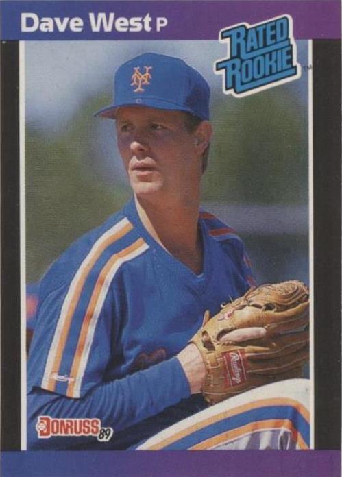 Donruss 1989 - David West #41