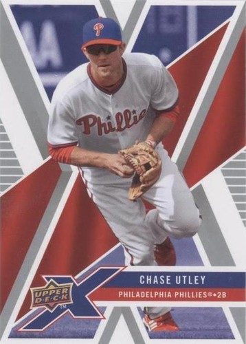 2008 Upper Deck X - Chase Utley #77