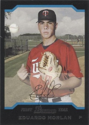 2004 Bowman Draft Picks & Prospects - Eduardo Morlan #BDP46