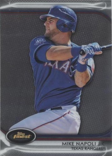 2012 Topps Finest - Mike Napoli #98