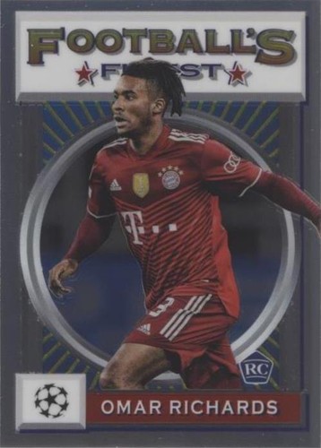 2021-22 Topps Finest Flashbacks UCL Omar Richards #132