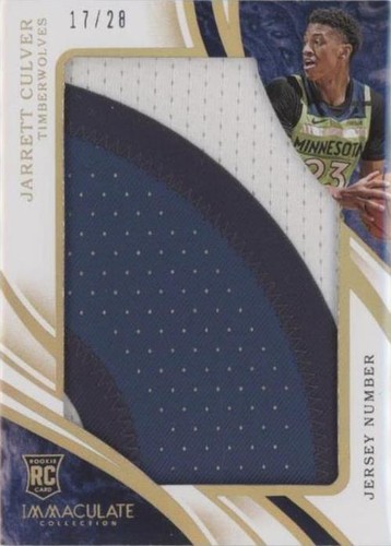 2019-20 Panini Immaculate Collection - Jarrett Culver #JP-JCU