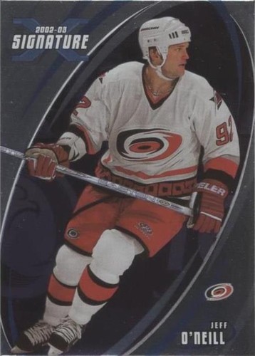 2002-03 In the Game Be A Player Signature Series - Jeff O'Neill #173