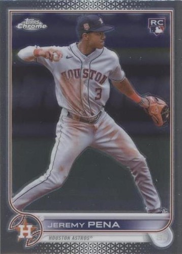 2022 Topps Chrome Update Jeremy Pena Rookie RC Debut | eBay