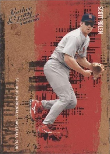 2005 Donruss Leather & Lumber - Scott Rolen #120