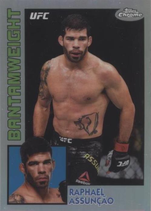 2019 Topps Chrome UFC - Raphael Assuncao #84T-RA