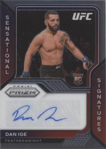 2021 Panini Prizm UFC - Dan Ige #SS-DIG