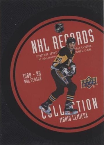 2021-22 Upper Deck Extended Series - Mario Lemieux #RB-1