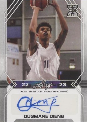 2022-23 Leaf Draft - Ousmane Dieng #BA-OD1
