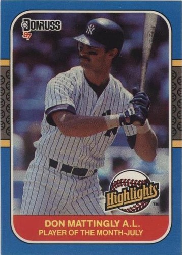 1987 Donruss Highlights - Don Mattingly #23
