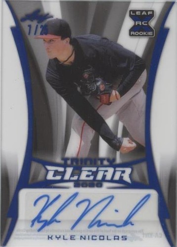 2020 Leaf Trinity - Kyle Nicolas #CA-KN1